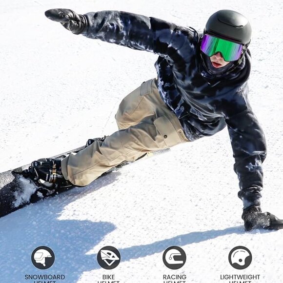 OTG Snow Goggles with UV400 Protection - Picture 7 of 7